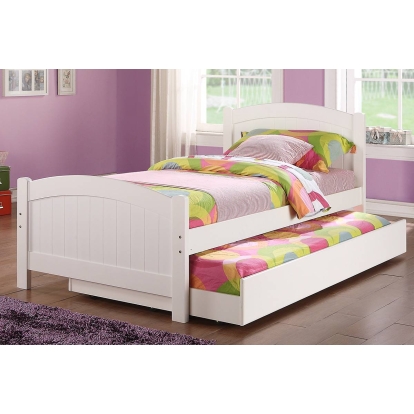Poundex Twin Bed With Trundle Model F9218