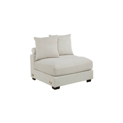 Poundex Armless Chair Model F8598