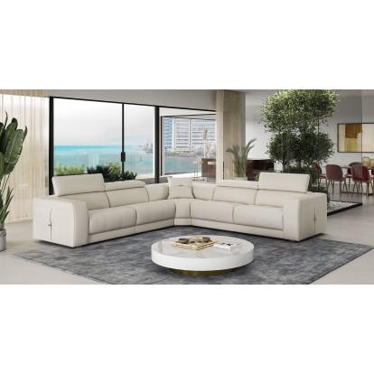 VIG Furniture White Sectional Sofa SKU VGCCDALTON-WHT2-SECT - Product ID 79216|81711