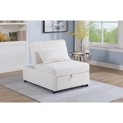 Poundex Convertible Sofa Model F8531