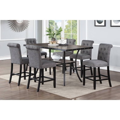 Poundex Counter Height Table Model F2519