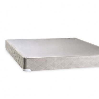 Furniture of America Kalei Foundation Quilted Damask Gray Foundation Model DM111-F-EK-BED Foundation