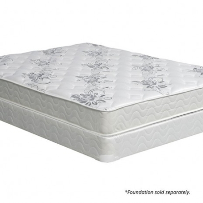 Furniture of America Elbertyna Tight Top Multi-Needle Quilt White 8� Tight Top Mattress (Non-Flip) Model DM331-CK-BED