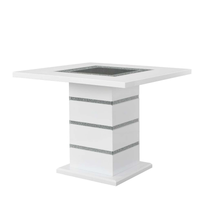 ACME Elizaveta Counter Height Table With Pedestal Base Model DN00817