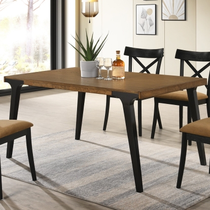 ACME Hillary Dining Table With 2 Leaves Model DN02305