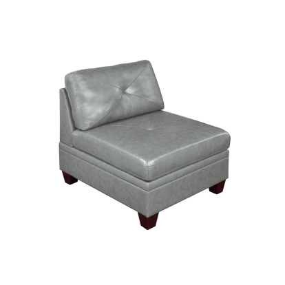 Poundex Armless Chair Model F8918