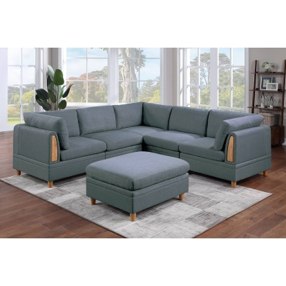 Poundex 6-Pcs Modular Set Model 787