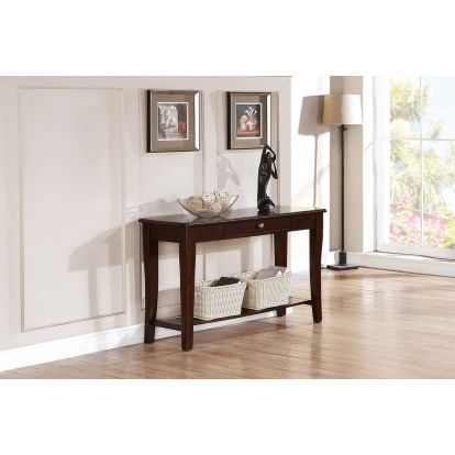 Poundex Console Table Model F6278