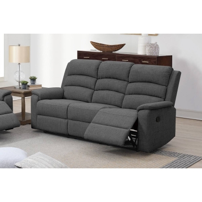 Poundex Manual Reclining Sofa Model F8776