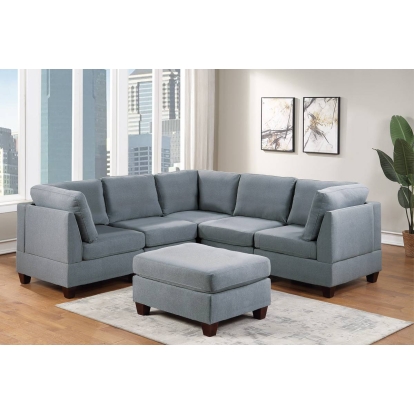 Poundex 6-Pcs Modular Set Model 881