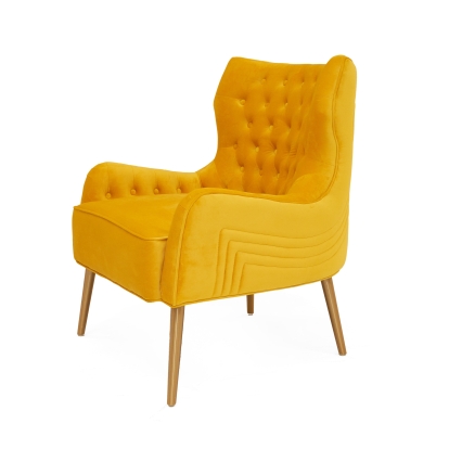VIG Furniture Yellow Lounge Chair SKU VGRHRHS-AC-741-CH - Product ID 78858