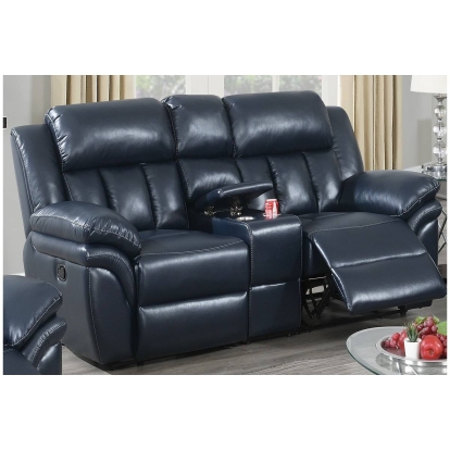 Poundex Manual Reclining Loveseat Model F8702