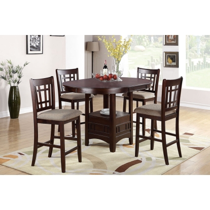 Poundex Counter Height Table Model F2345