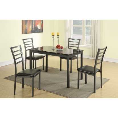 Poundex 5-Pcs Dining Set Model F2368