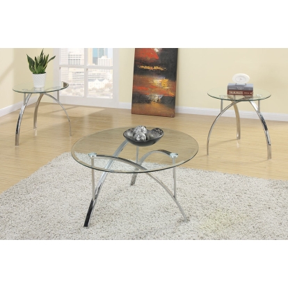 Poundex 3-Pcs Table Set Model F3098