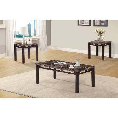 Poundex 3-Pcs Table Set Model F3150