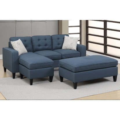 Poundex 3-Pcs Sectional Set Model F6577