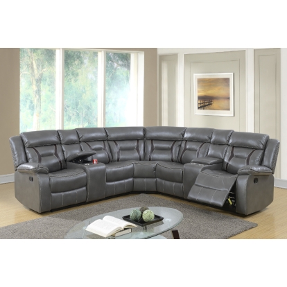 Poundex Motion Sectional Model F6650