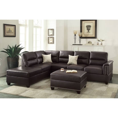 Poundex 3-Pcs Sectional Model F7609