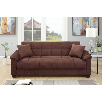 Poundex Adjustable Sofa Model F7889