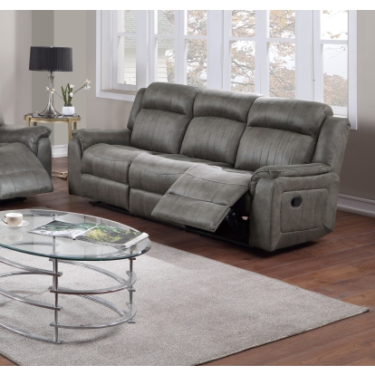 Poundex Manual Reclining Sofa Model F8746