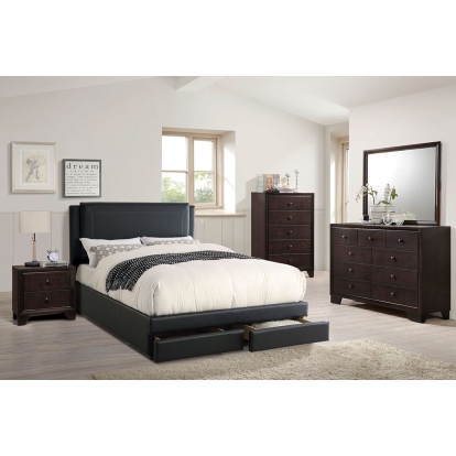 Poundex Queen Bed Model F9334Q