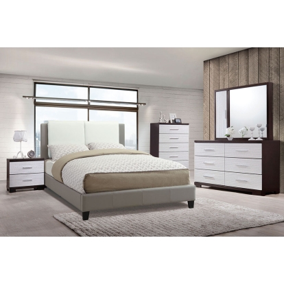 Poundex Eastern King Bed Model F9337EK