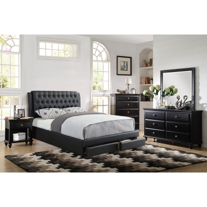 Poundex California King Bed Model F9338CK