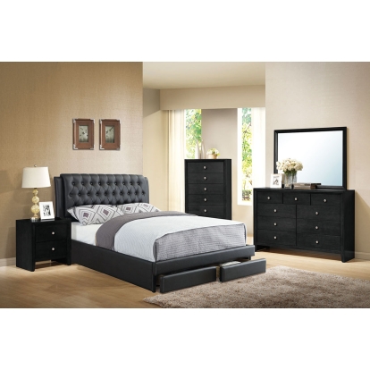 Poundex Queen Bed Model F9338Q