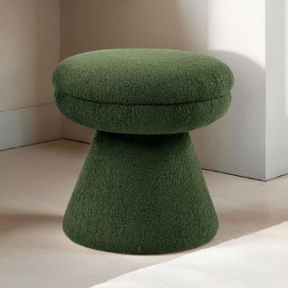 Furniture Of America Cynthia Contemporary Engineered Wood, Fabric Green Stool | FM-AC8002GR