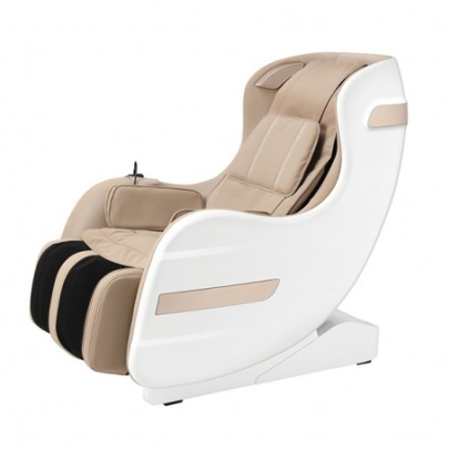 Furniture of America Martinus Contemporary Leatherette White Massage Chair Model FM-MC0001WH