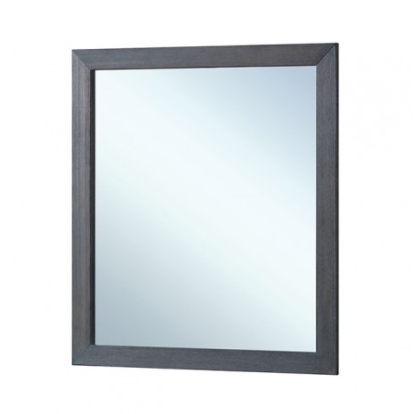 Furniture of America Griffin Contemporary Solid with Wood Dark Brown Mirror Model FM7108DB-M