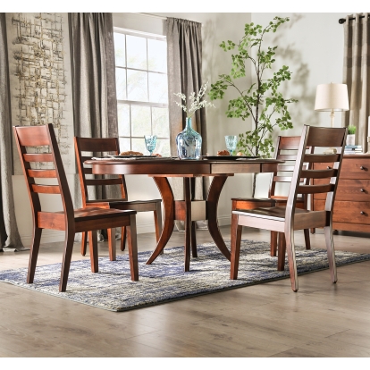 Grethan Dark Cherry Dining Table Model FOA3003T-TABLE by Furniture of America