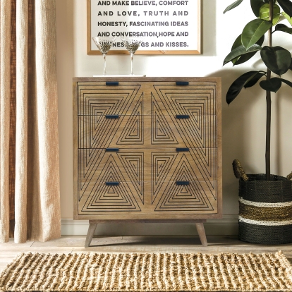 Zahara Natural Chest Model FOA51039 by Furniture of America