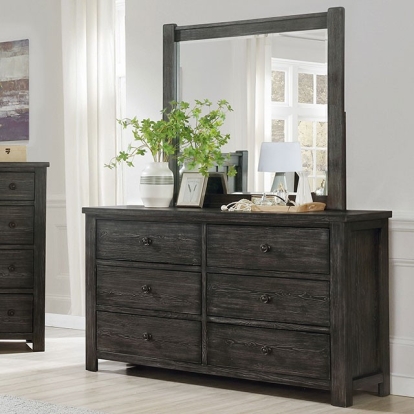 Regensburg Dark Gray Dresser Model FOA7169D by Furniture of America