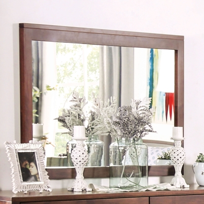 Willamette Espresso Mirror Model FOA7601M by Furniture of America