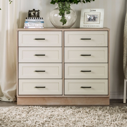 Roseburg Sunbleached/White 8-Drawer Chest Model FOA7605C-8D by Furniture of America