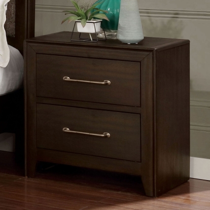 Jamie Walnut Night Stand Model FOA7917N by Furniture of America