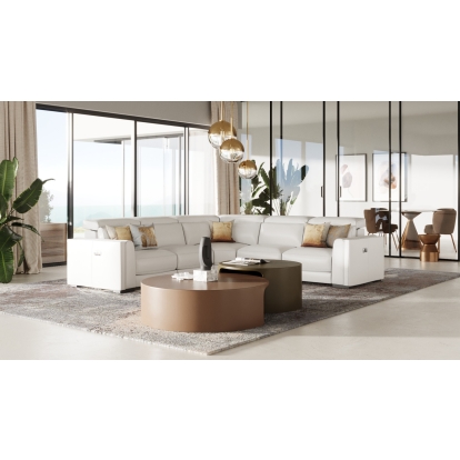 VIG Furniture White Sectional Sofa SKU VGKM-KM268H-W-SECT - Product ID 80074A