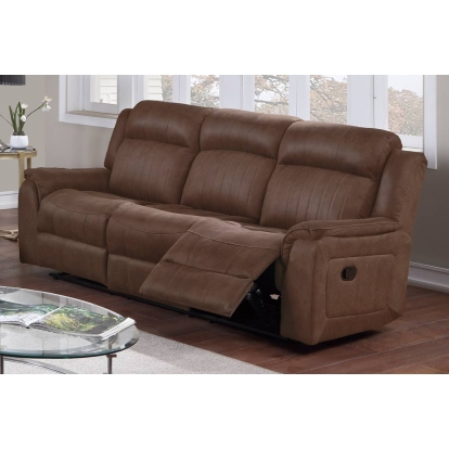 Poundex Manual Reclining Sofa Model F8743