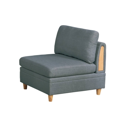 Poundex Armless Chair Model F8935