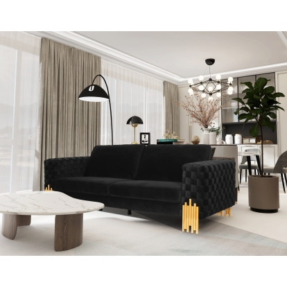 VIG Furniture Black Sofa SKU VGKNK8622-S - Product ID 79458