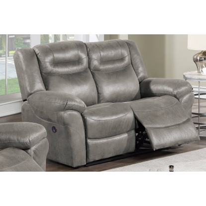 Poundex Power Reclining Loveseat Model F86368