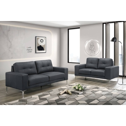Poundex 2-Piece Sofa Set Model F8417