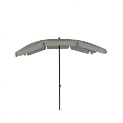 Furniture of America Sleek Modern Polyester Steel Graphite Rectangular Tilting Umbrella Model GM-3001GR