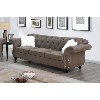 Poundex Sofa Model F6843