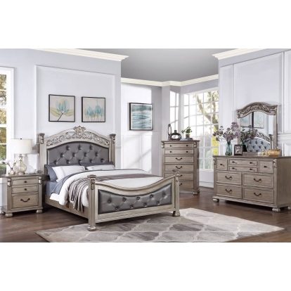 Poundex California King Bed Model F9612CK