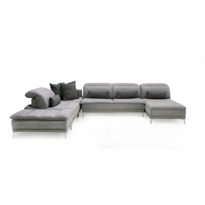 VIG Furniture Grey Sectional Sofa SKU VGFTHORIZON-GREY - Product ID 80113