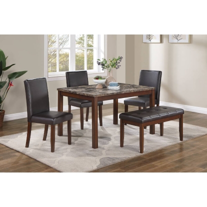 Poundex 5-Pcs Dining Set Model F2614