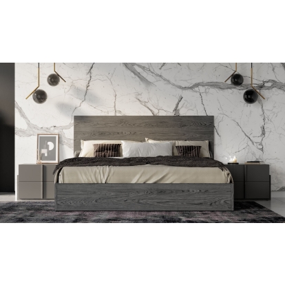 VIG Furniture Grey Bed SKU VGACLUCIA-GRY-BED - Product ID 77677|77679|77678